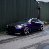 BMW 2 Series M Sport & M240i G42 Gloss Black ID - 01 Front Splitter by Trevora (2021+) - Evolve Automotive