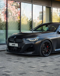 BMW 2 Series M Sport & M240i G42 Pre - preg Carbon Fibre ID - 01 Front Splitter by Trevora (2021+) - Evolve Automotive