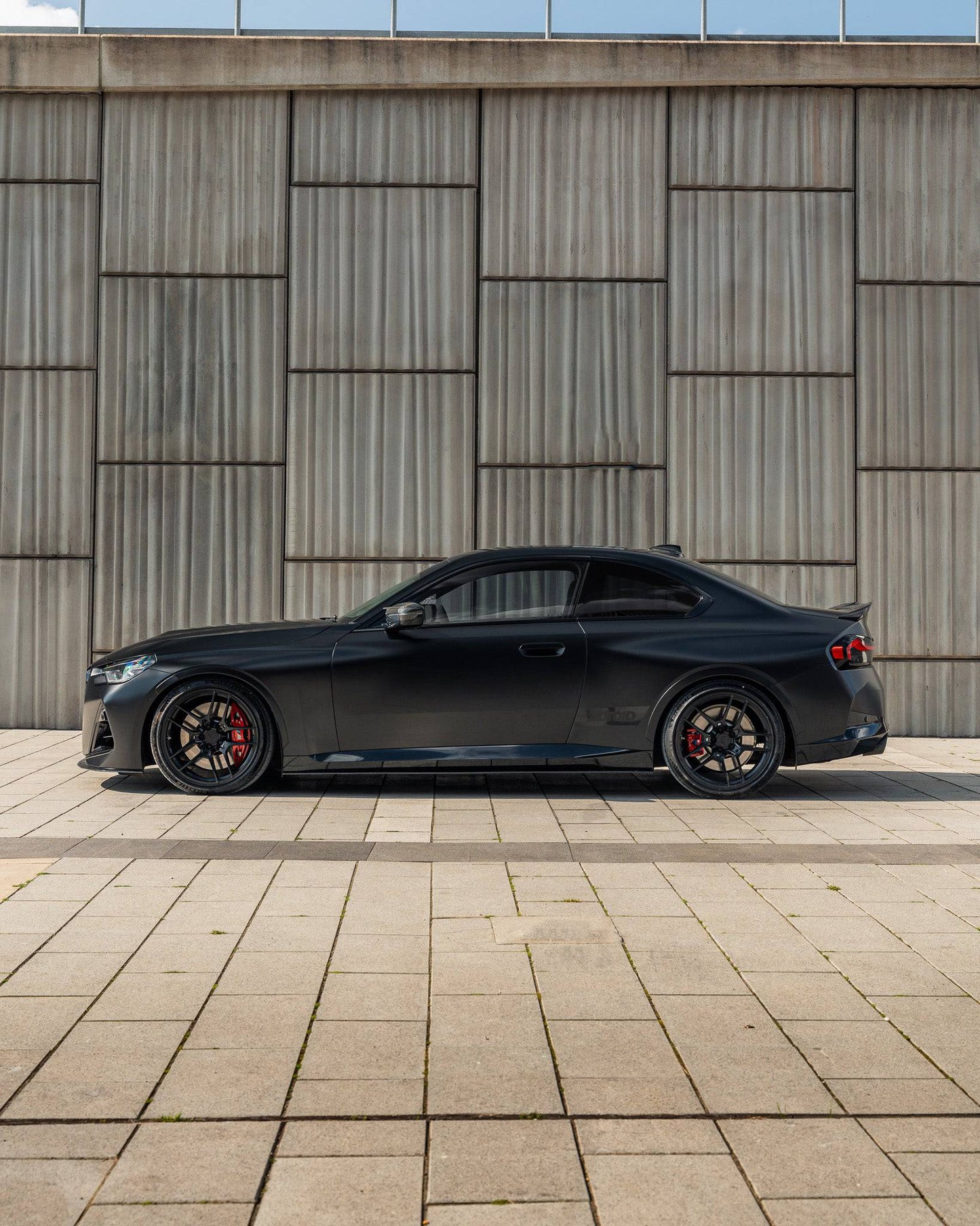 BMW 2 Series M Sport & M240i G42 Pre - preg Carbon Fibre ID - 01 Front Splitter by Trevora (2021+) - Evolve Automotive