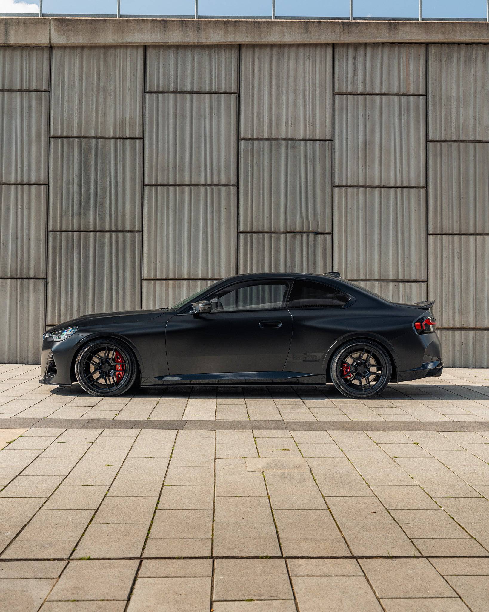 BMW 2 Series M Sport & M240i G42 Pre - preg Carbon Fibre ID - 01 Front Splitter by Trevora (2021+) - Evolve Automotive