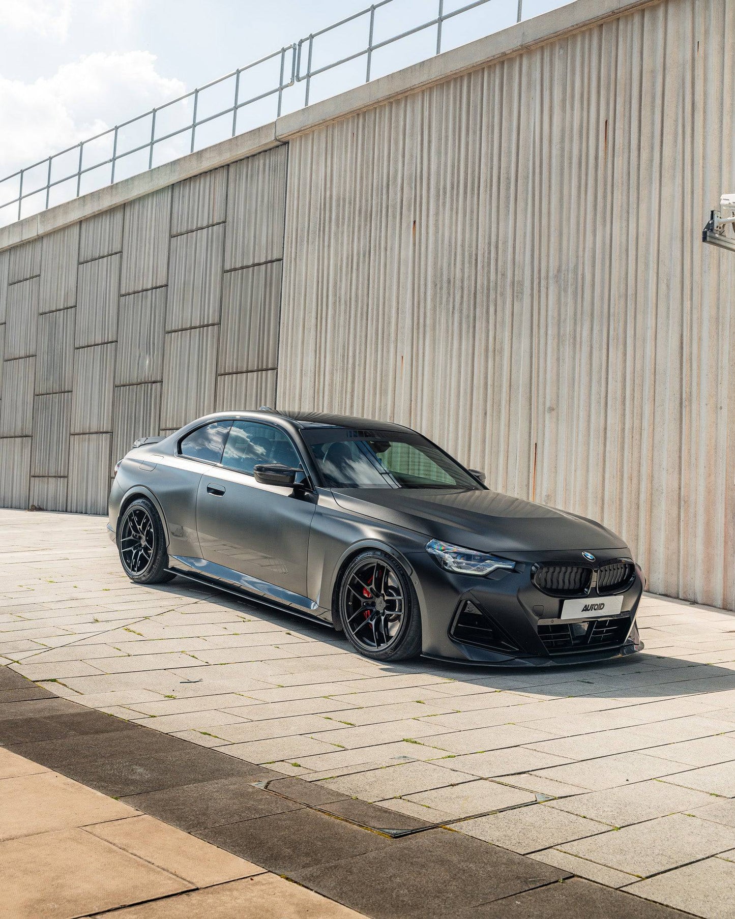 BMW 2 Series M Sport & M240i G42 Pre - preg Carbon Fibre ID - 01 Front Splitter by Trevora (2021+) - Evolve Automotive