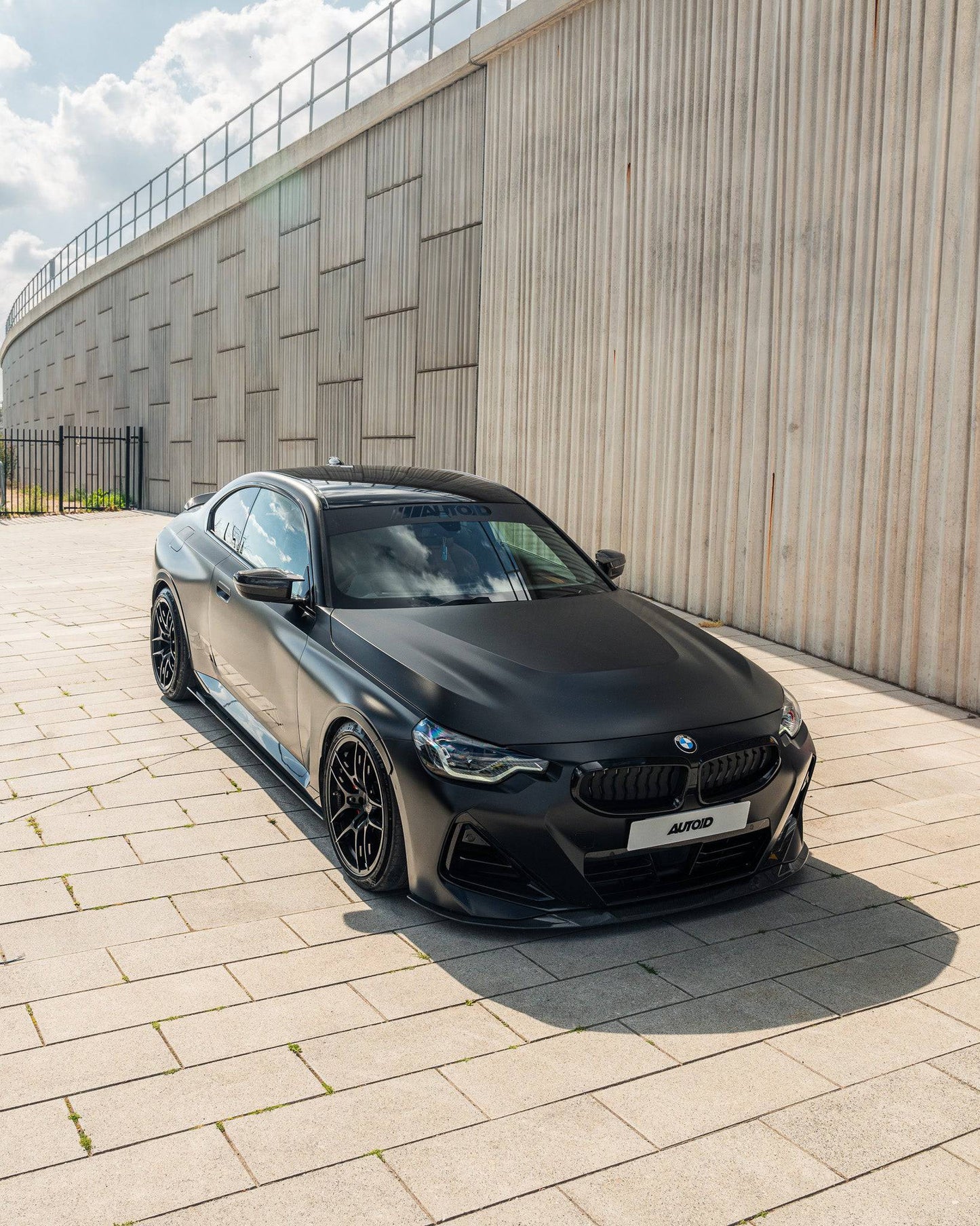 BMW 2 Series M Sport & M240i G42 Pre - preg Carbon Fibre ID - 01 Front Splitter by Trevora (2021+) - Evolve Automotive