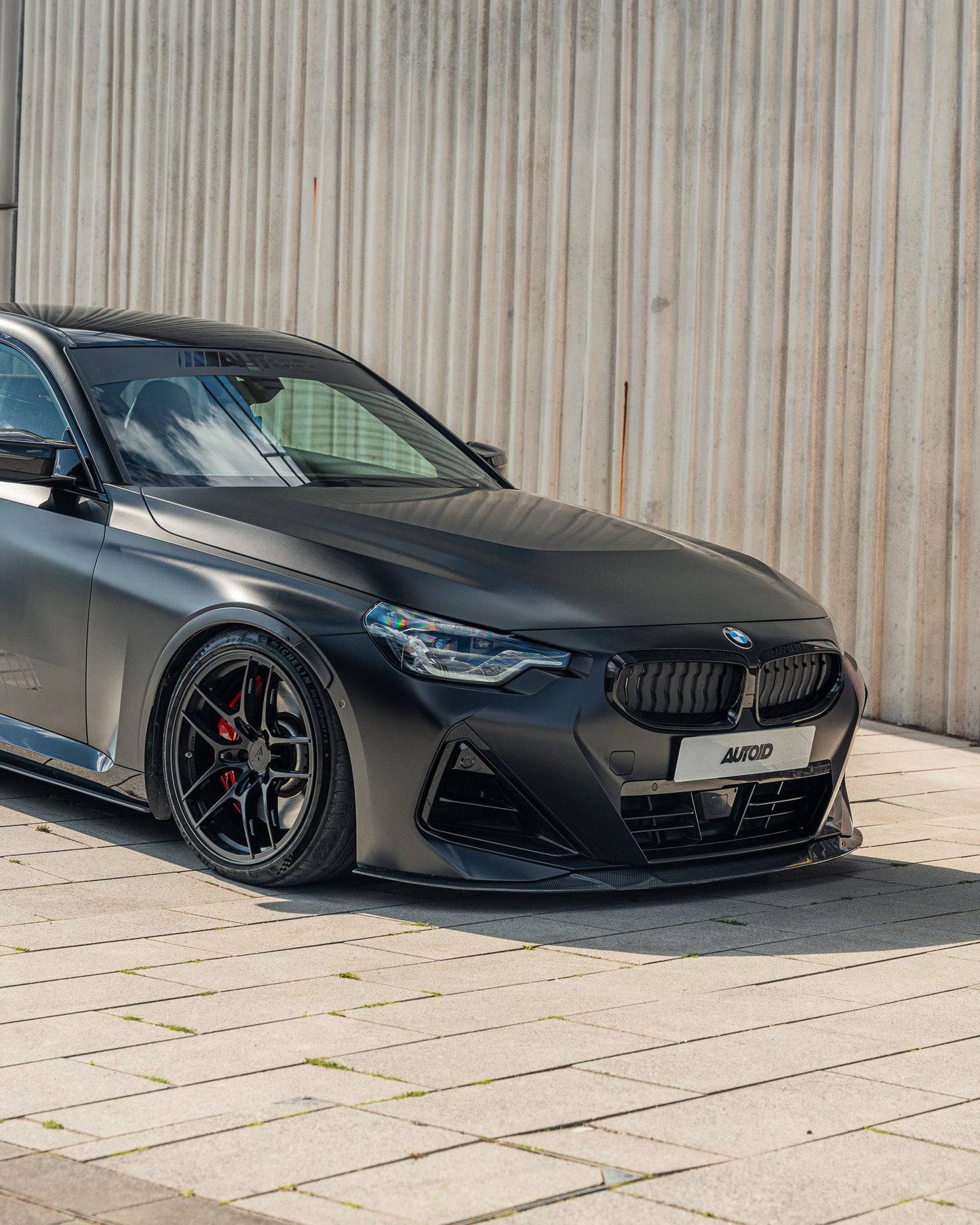 BMW 2 Series M Sport & M240i G42 Pre - preg Carbon Fibre ID - 01 Front Splitter by Trevora (2021+) - Evolve Automotive