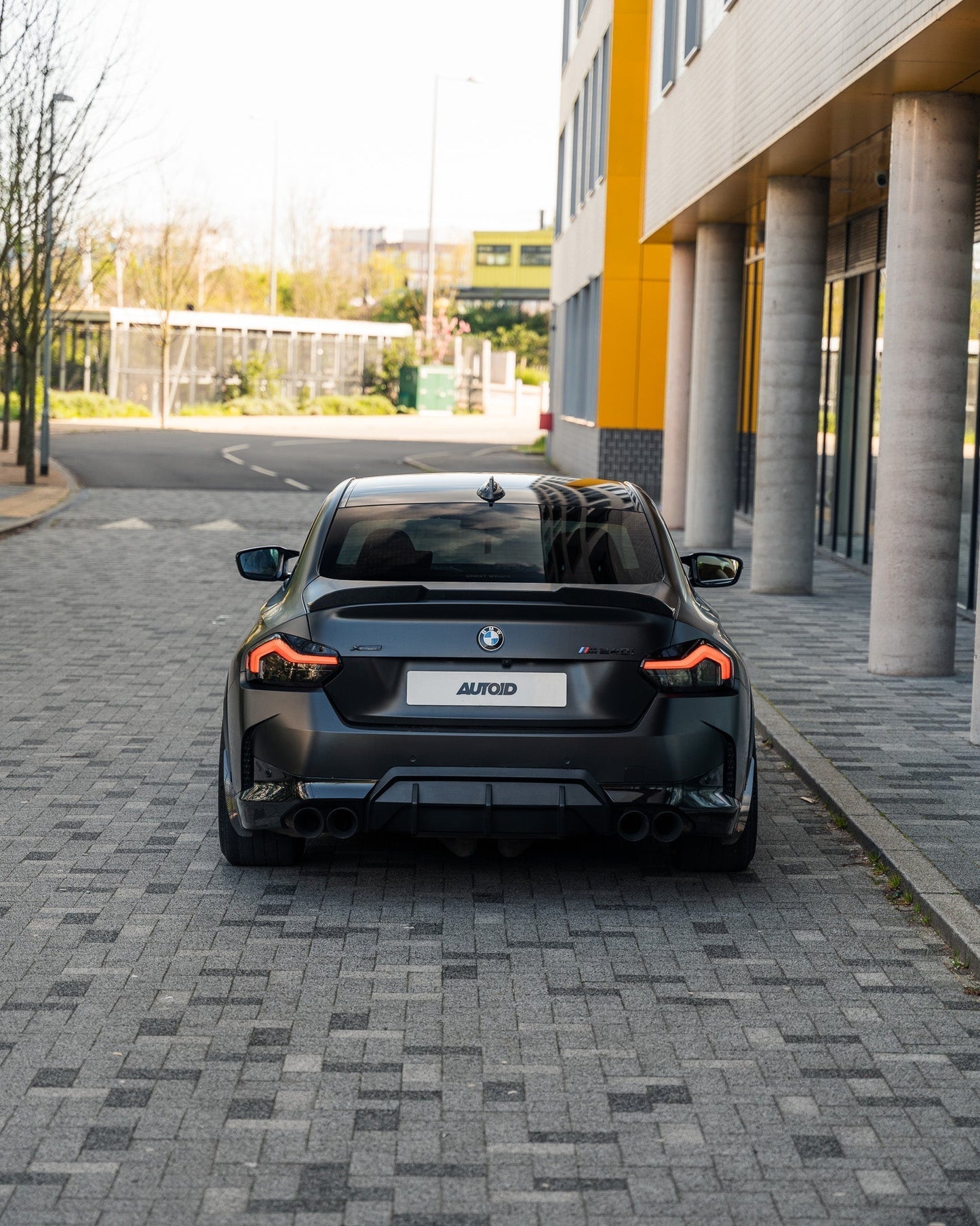 BMW 2 Series M Sport & M240i G42 Pre - Preg Carbon Fibre ID - 01 Front Splitter & Rear Spoiler Pack by Trevora (2021+) - Evolve Automotive