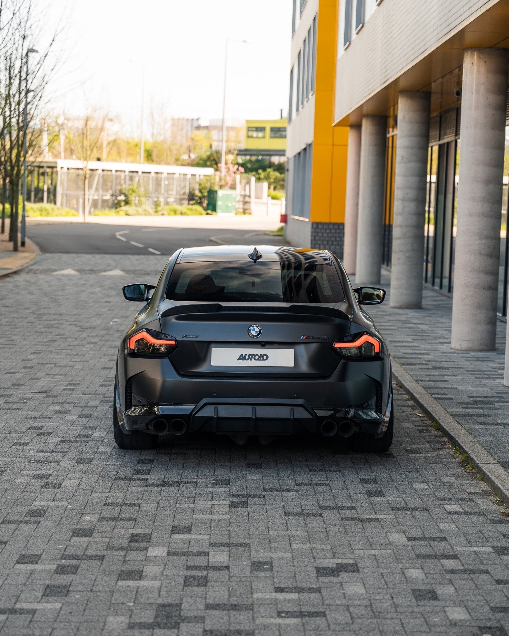 BMW 2 Series M Sport & M240i G42 Pre - Preg Carbon Fibre ID - 01 Front Splitter & Rear Spoiler Pack by Trevora (2021+) - Evolve Automotive