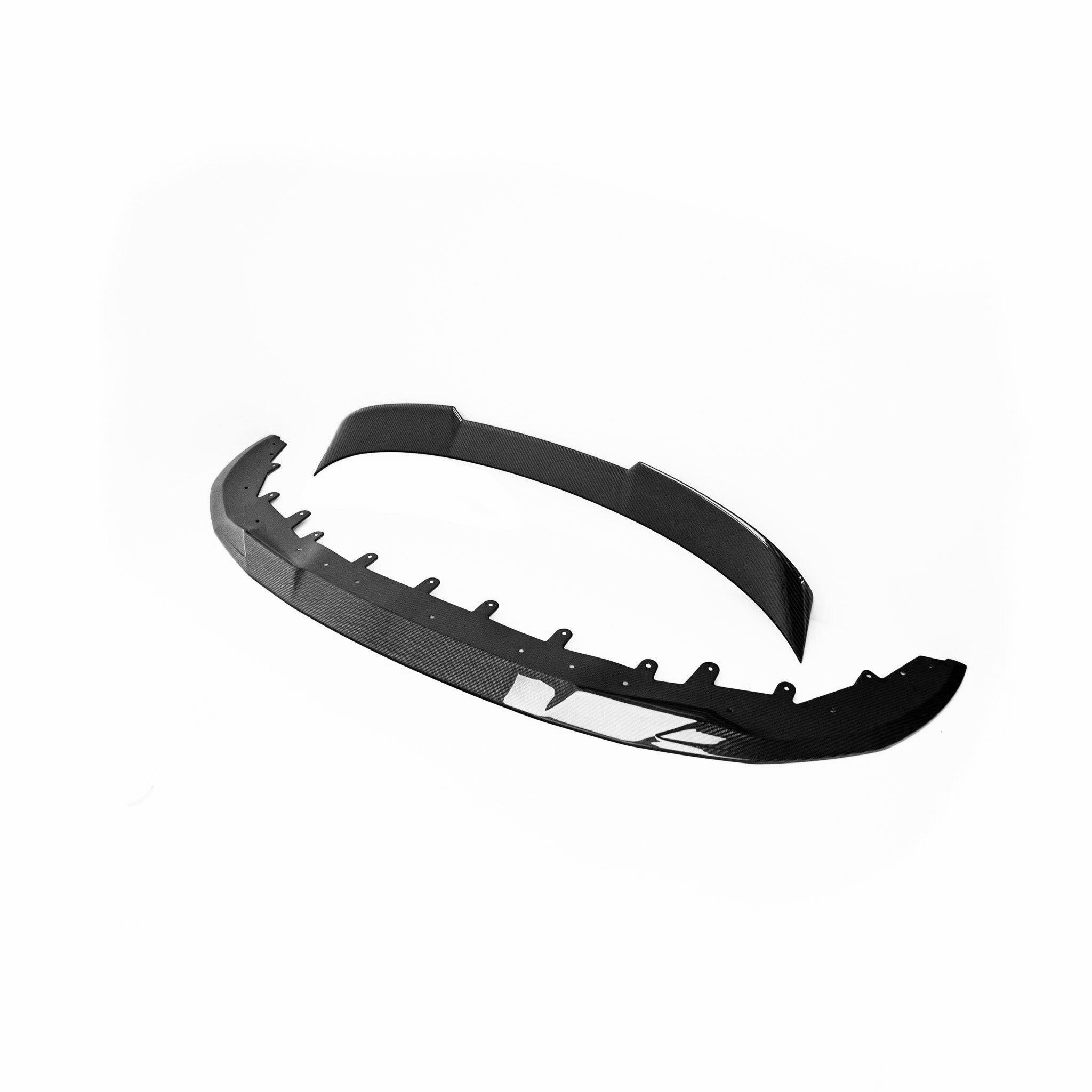 BMW 2 Series M Sport & M240i G42 Pre - Preg Carbon Fibre ID - 01 Front Splitter & Rear Spoiler Pack by Trevora (2021+) - Evolve Automotive