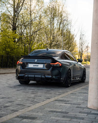 BMW 2 Series M Sport & M240i G42 Pre - Preg Carbon Fibre ID - 01 Front Splitter & Rear Spoiler Pack by Trevora (2021+) - Evolve Automotive