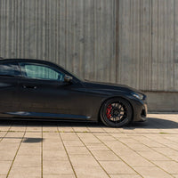 BMW 2 Series & M240i G42 Full Carbon Fibre ID - 01 Full Length Side Skirts by Trevora (2021+) - Evolve Automotive