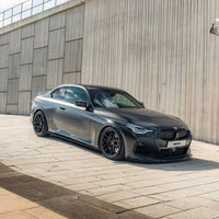 BMW 2 Series & M240i G42 Full Carbon Fibre ID - 01 Full Length Side Skirts by Trevora (2021+) - Evolve Automotive