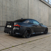 BMW 2 Series & M240i G42 Full Carbon Fibre ID - 01 Full Length Side Skirts by Trevora (2021+) - Evolve Automotive