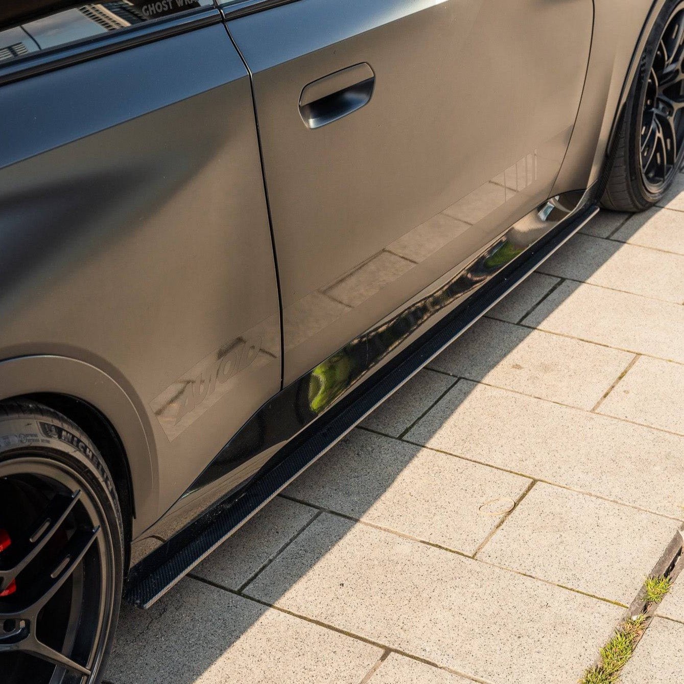 BMW 2 Series & M240i G42 Full Carbon Fibre ID - 01 Full Length Side Skirts by Trevora (2021+) - Evolve Automotive