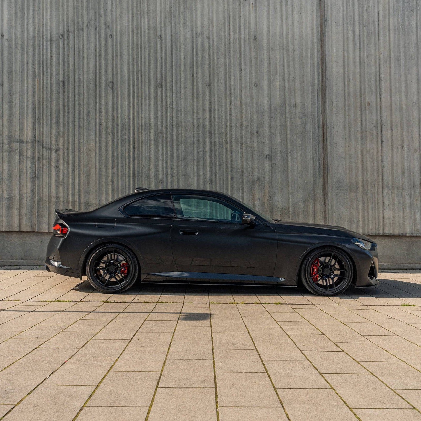 BMW 2 Series & M240i G42 Full Carbon Fibre ID - 01 Full Length Side Skirts by Trevora (2021+) - Evolve Automotive