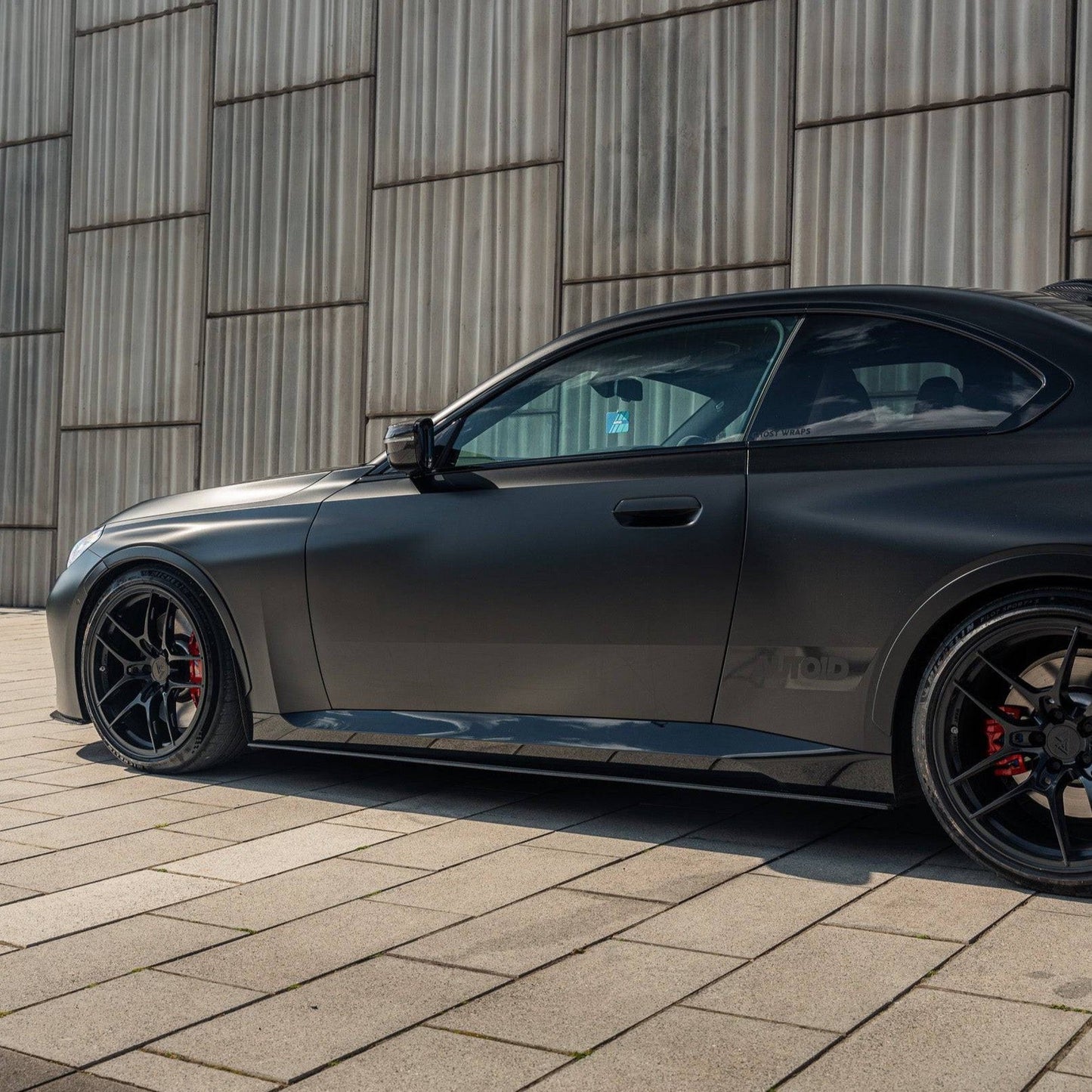BMW 2 Series & M240i G42 Full Carbon Fibre ID - 01 Full Length Side Skirts by Trevora (2021+) - Evolve Automotive