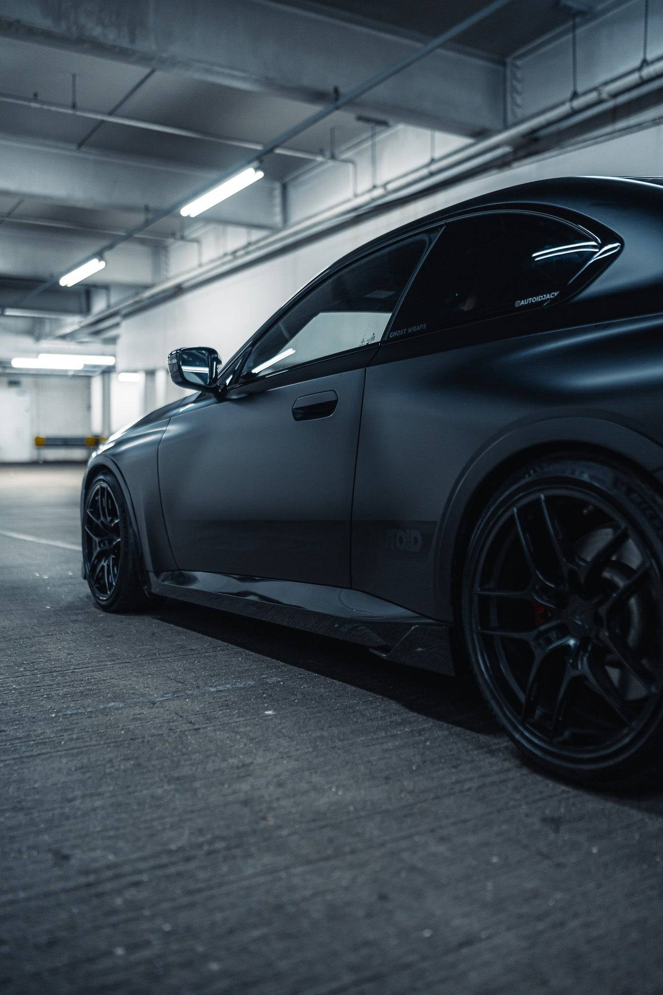 BMW 2 Series & M240i G42 Gloss Black Side Blades Winglets (2021+) - Evolve Automotive