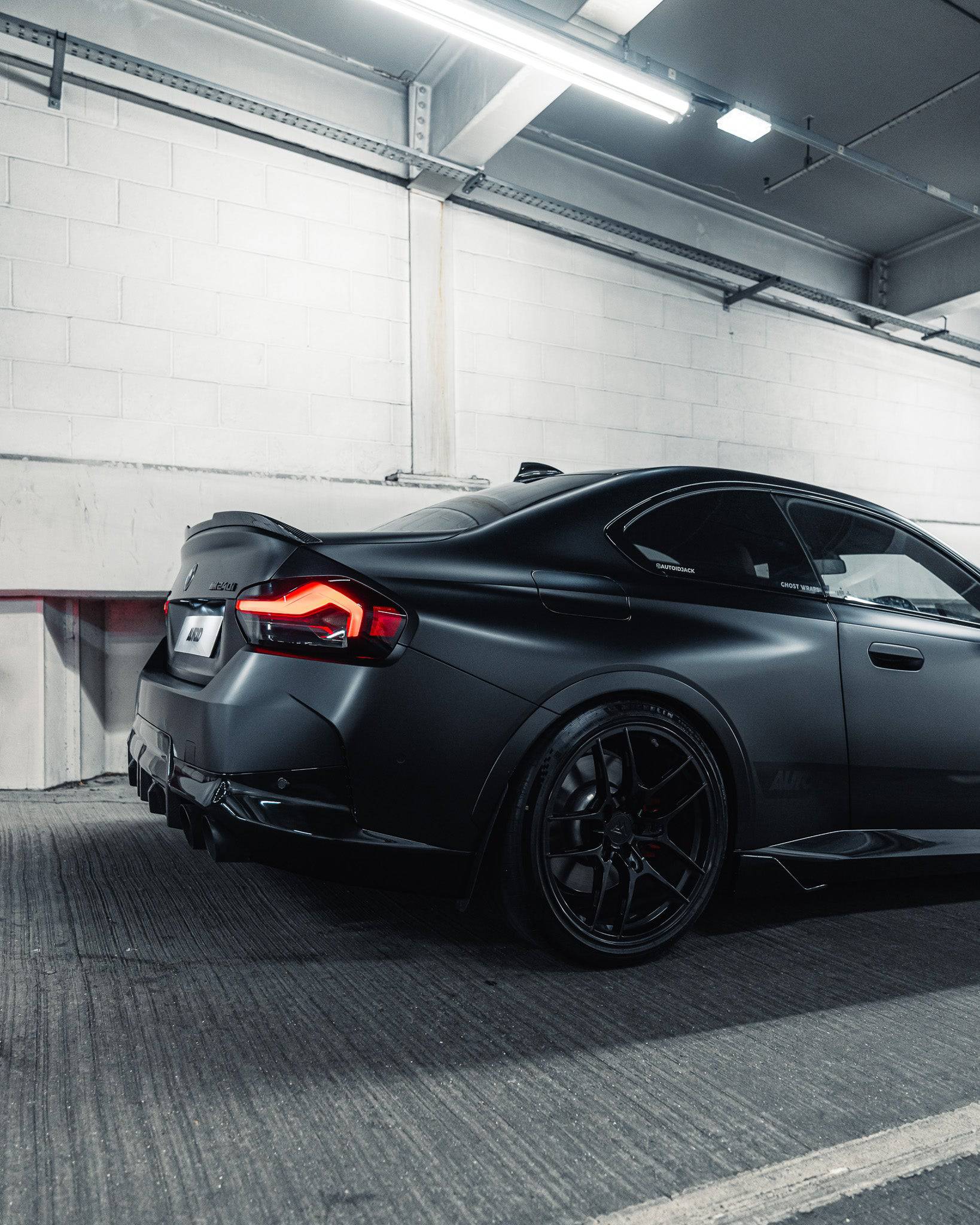 BMW 2 Series & M240i G42 Gloss Black Side Blades Winglets (2021+) - Evolve Automotive