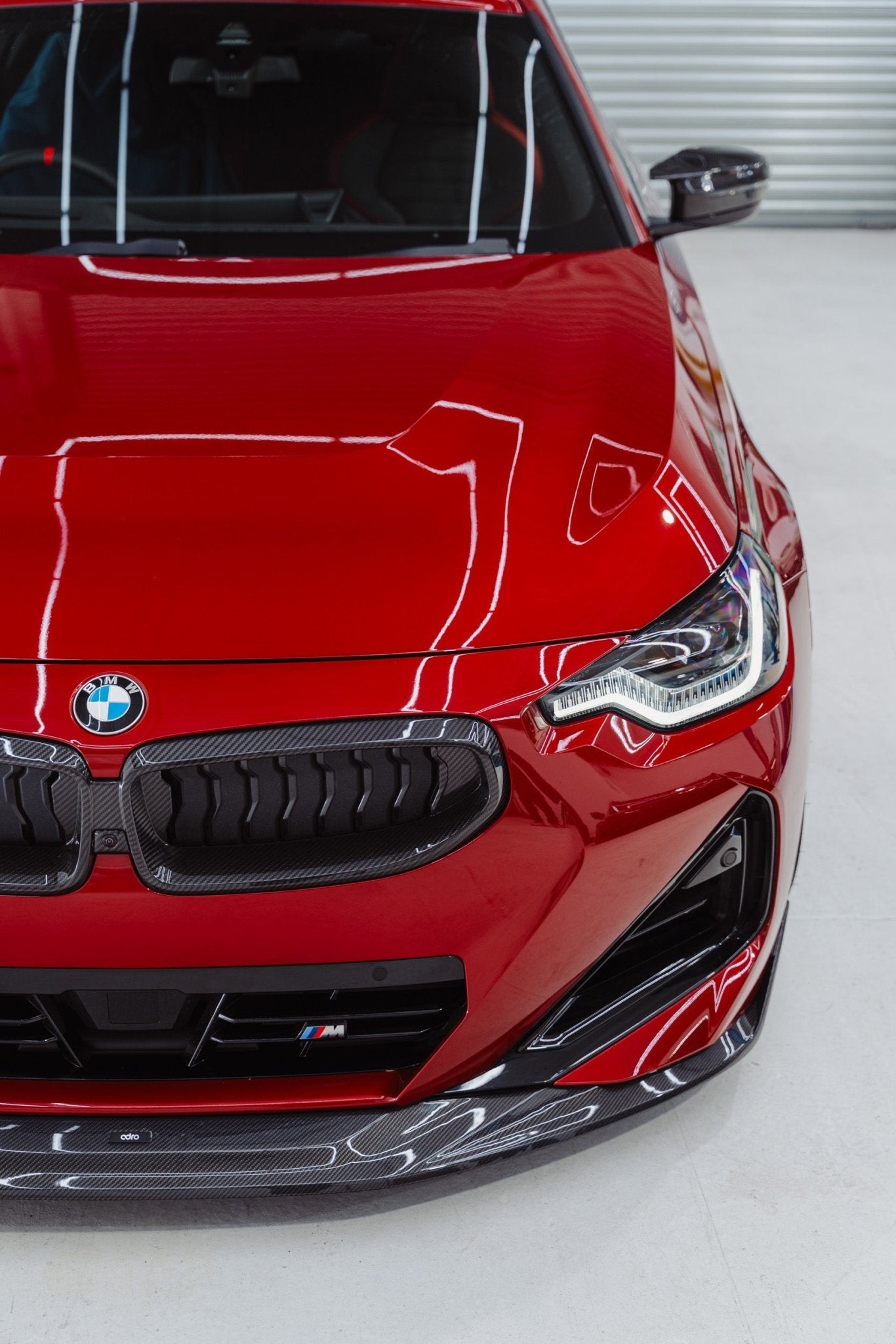 BMW 2 Series & M240i G42 Pre - preg Carbon Fibre Front Grille by Trevora (2021+) - Evolve Automotive