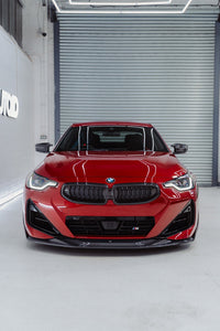 BMW 2 Series & M240i G42 Pre - preg Carbon Fibre Front Grille by Trevora (2021+) - Evolve Automotive