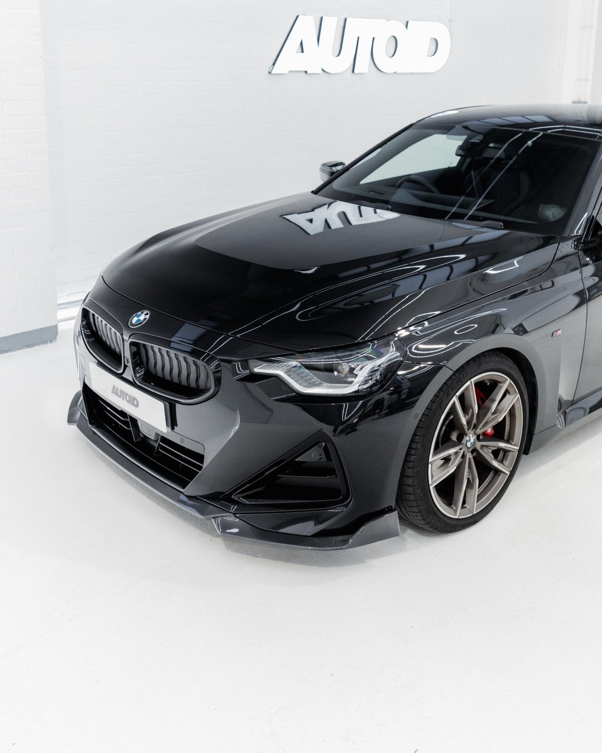 BMW 2 Series & M240i G42 Pre-preg Carbon Fibre Performance Front Splitter Pro by FORM (2021+) - Evolve Automotive