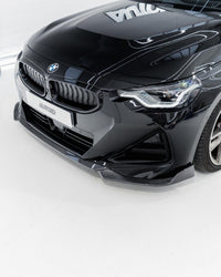 BMW 2 Series & M240i G42 Pre-preg Carbon Fibre Performance Front Splitter Pro by FORM (2021+) - Evolve Automotive