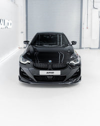 BMW 2 Series & M240i G42 Pre-preg Carbon Fibre Performance Front Splitter Pro by FORM (2021+) - Evolve Automotive