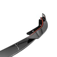 BMW 3 Series G20 G21 Pre-LCI Gloss Black Competition Front Splitter by FORM (2018-2022) - Evolve Automotive