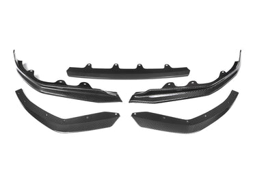 BMW 3 Series G20 G21 Pre-LCI Pre-Preg Carbon Fibre Front Splitter by FORM (2018-2022) - Evolve Automotive