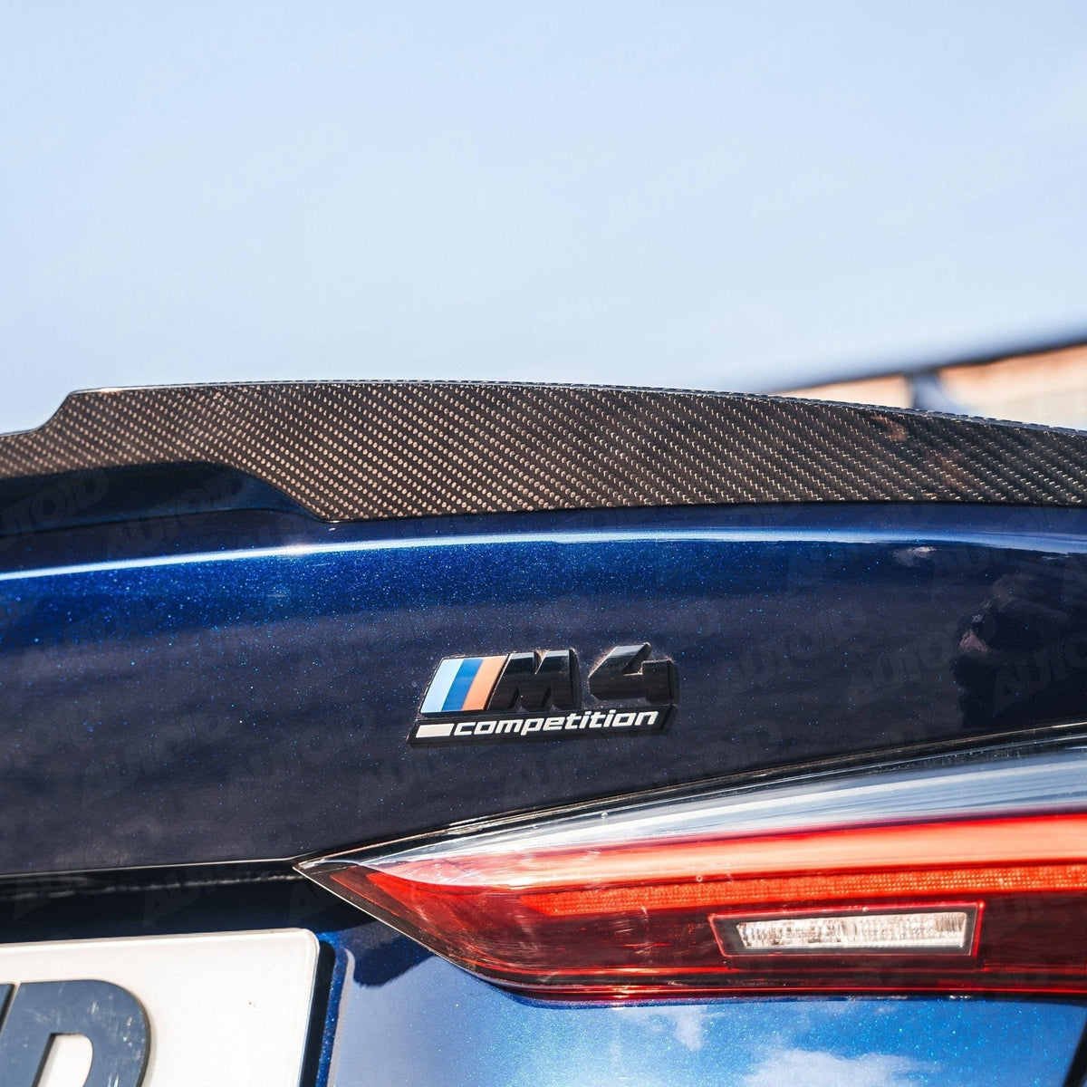BMW 4 Series G22 & M4 G82 Pre-Preg Carbon Fibre Competition Rear Spoiler by FORM (2020+) - Evolve Automotive