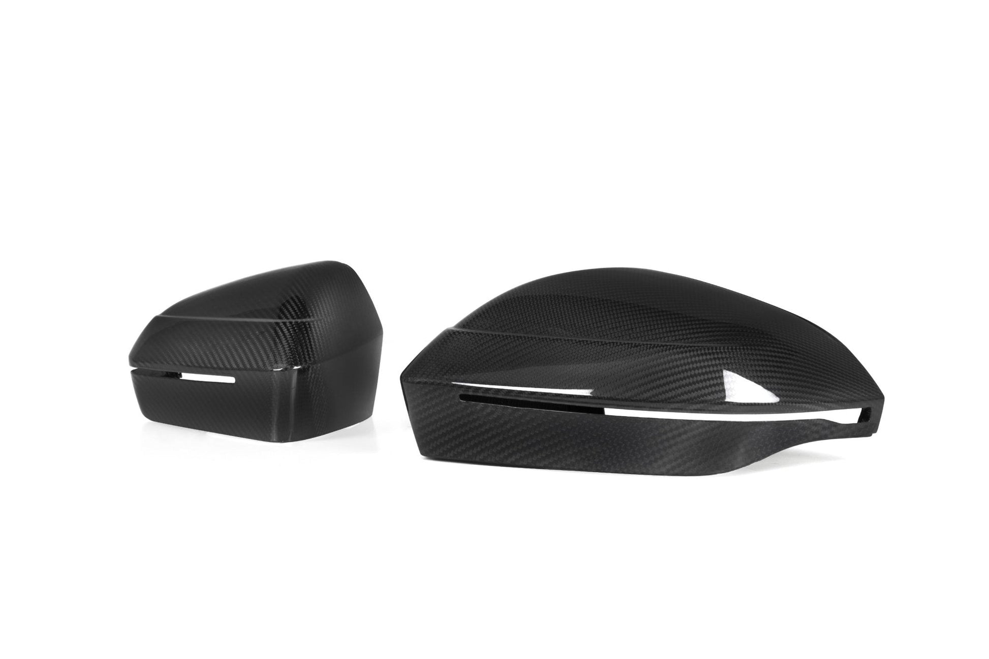 BMW 5 Series G60 G61 & X3 G45 Pre - preg Carbon Fibre Wing Mirror Covers by Trevora (2024+) - Evolve Automotive