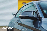 BMW F Chassis Pre - preg Carbon Fibre M Style Wing Mirror Unit by Trevora (2012 - 2019, F20 F21 F22 F30 F32 F87) - Evolve Automotive