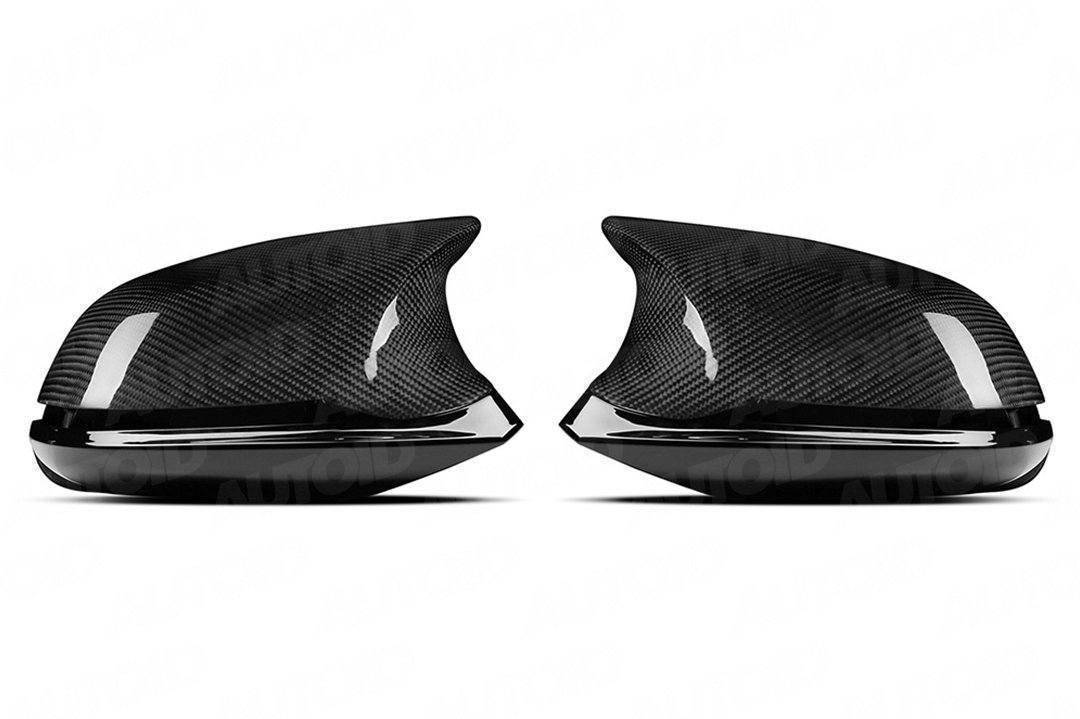BMW F Chassis Pre - preg Carbon Fibre M Style Wing Mirror Unit by Trevora (2012 - 2019, F20 F21 F22 F30 F32 F87) - Evolve Automotive