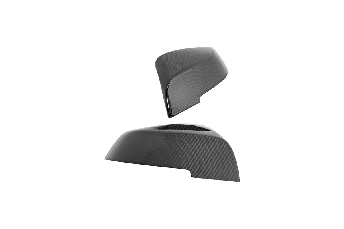 BMW F Chassis Pre-preg Carbon Fibre Wing Mirror Covers by FORM (2012-2019) - Evolve Automotive
