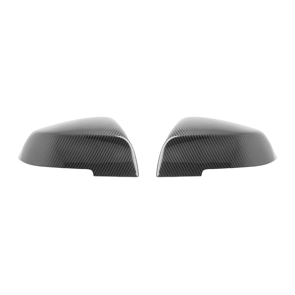 BMW F Chassis Pre-preg Carbon Fibre Wing Mirror Covers by FORM (2012-2019) - Evolve Automotive