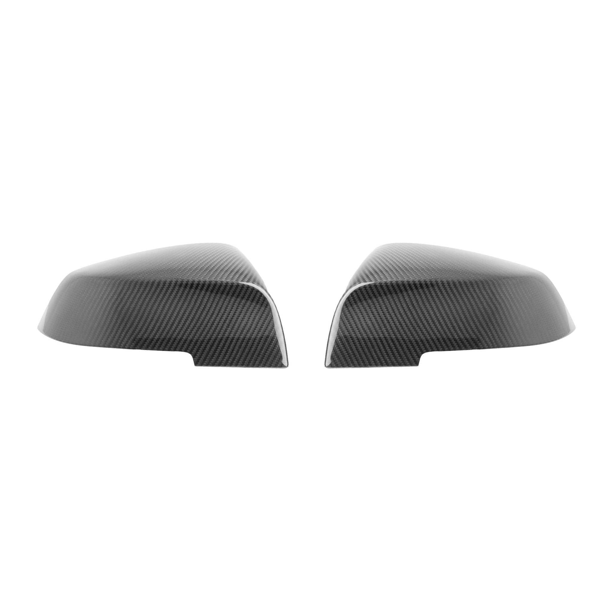 BMW F Chassis Pre-preg Carbon Fibre Wing Mirror Covers by FORM (2012-2019) - Evolve Automotive