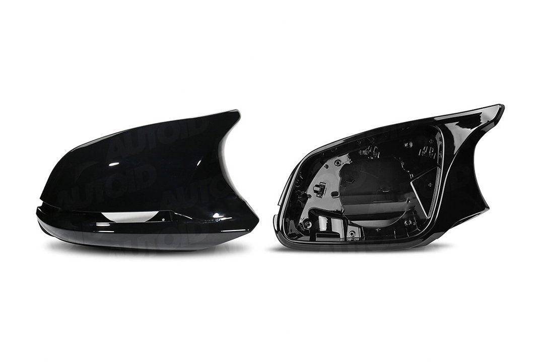 BMW F Series Performance M Style Gloss Black Wing Mirror Units by Trevora (2012 - 2019) - Evolve Automotive