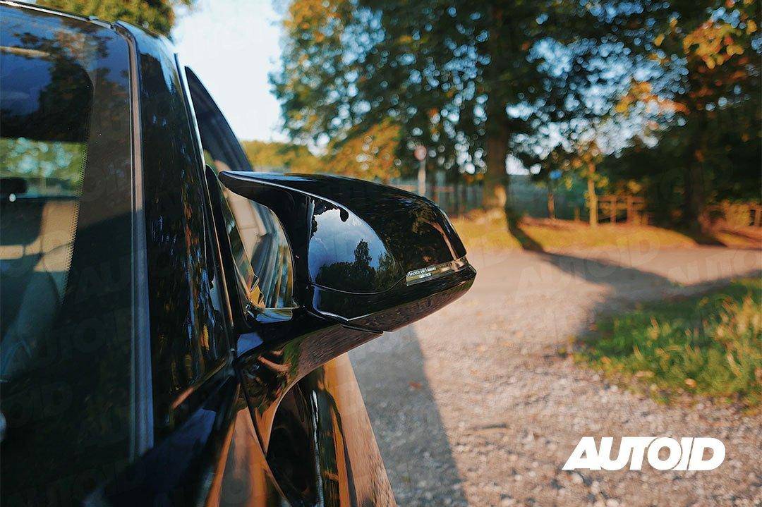 BMW F Series Performance M Style Gloss Black Wing Mirror Units by Trevora (2012 - 2019) - Evolve Automotive