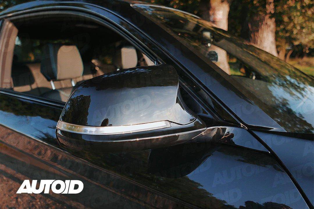 BMW F Series Performance M Style Gloss Black Wing Mirror Units by Trevora (2012 - 2019) - Evolve Automotive