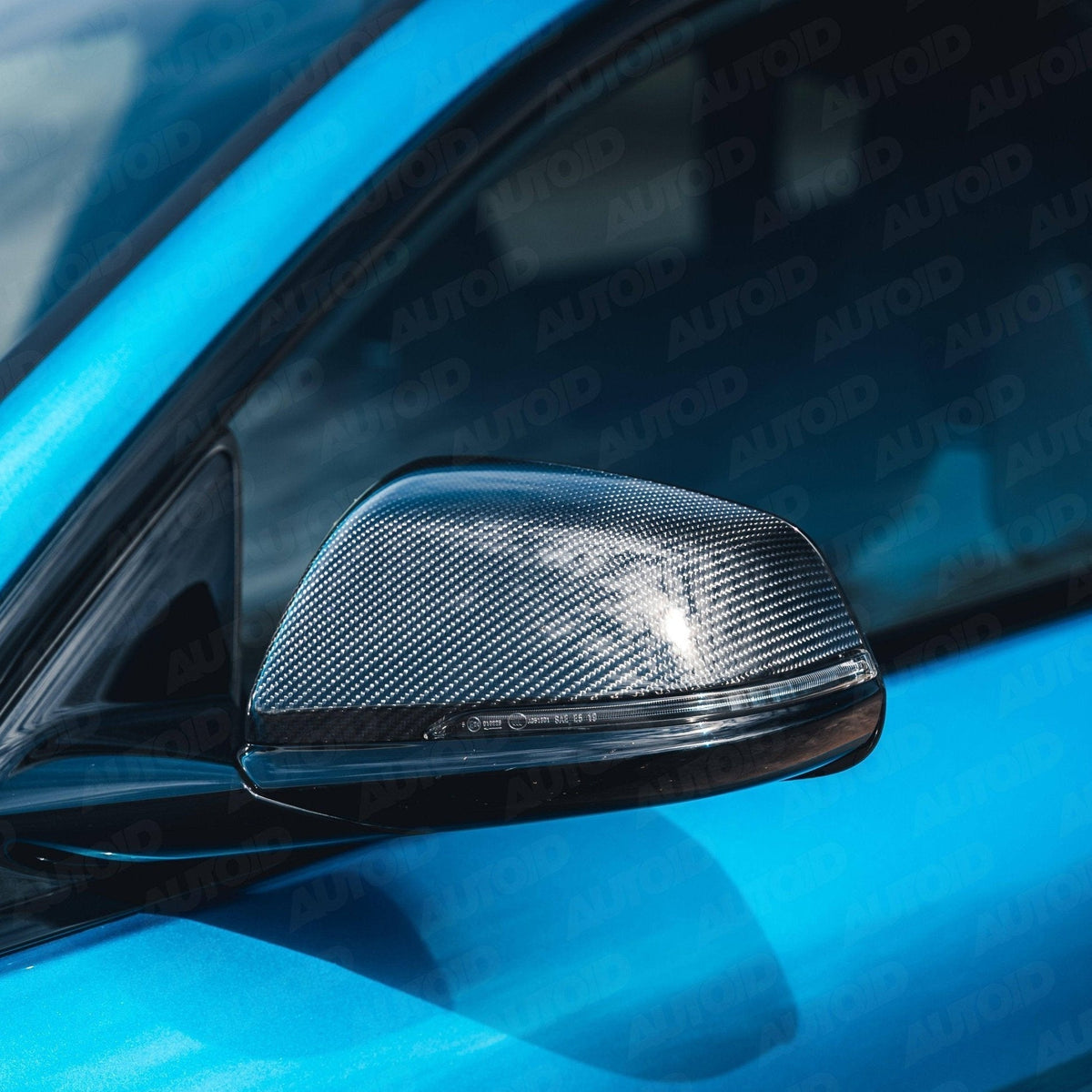BMW G / F Series & Supra Pre-preg Carbon Fibre Wing Mirror Covers by FORM (2019+) - Evolve Automotive