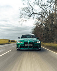 BMW G80 G81 M3 & G82 G83 M4 Carbon Fibre Competition Front Splitter by FORM (2021+) - Evolve Automotive