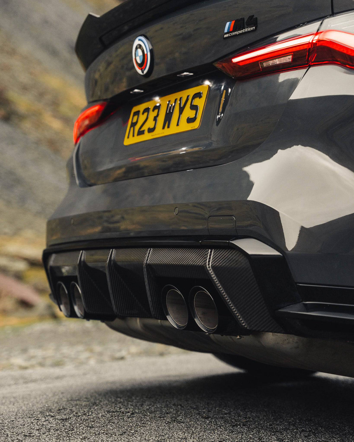 BMW G80 G81 M3 & G82 G83 M4 Pre-Preg Carbon Fibre Rear Diffuser by FORM (2021+) - Evolve Automotive