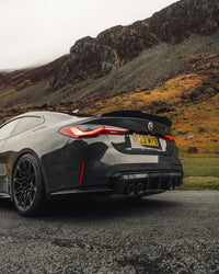 BMW G80 G81 M3 & G82 G83 M4 Pre-Preg Carbon Fibre Rear Diffuser by FORM (2021+) - Evolve Automotive