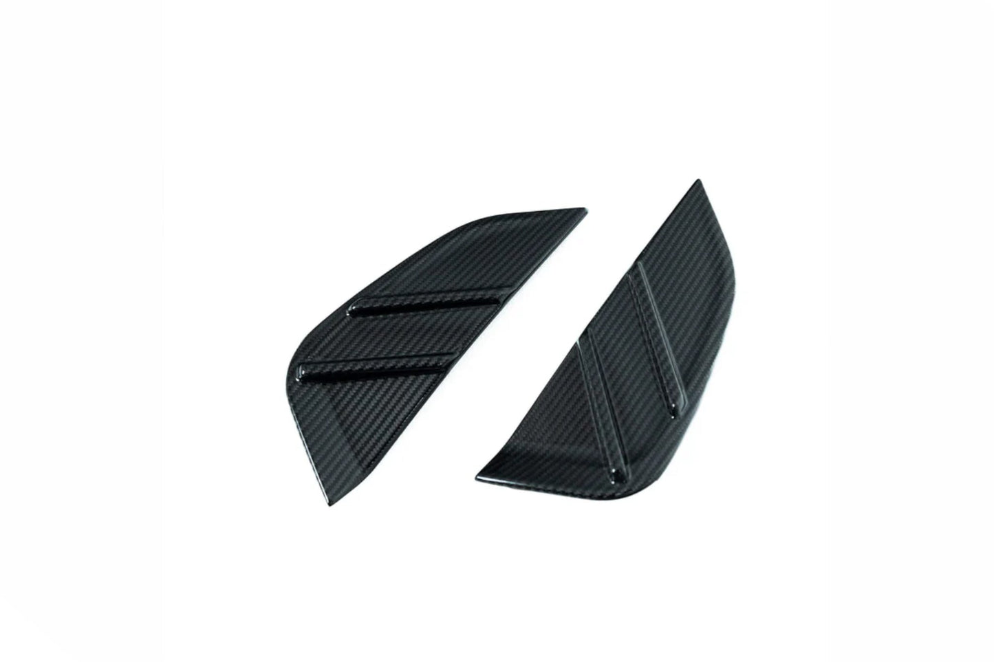 BMW G80 G81 M3 & G82 G83 M4 Pre-Preg Carbon Fibre Side Fender Badge Covers by FORM (2021+) - Evolve Automotive