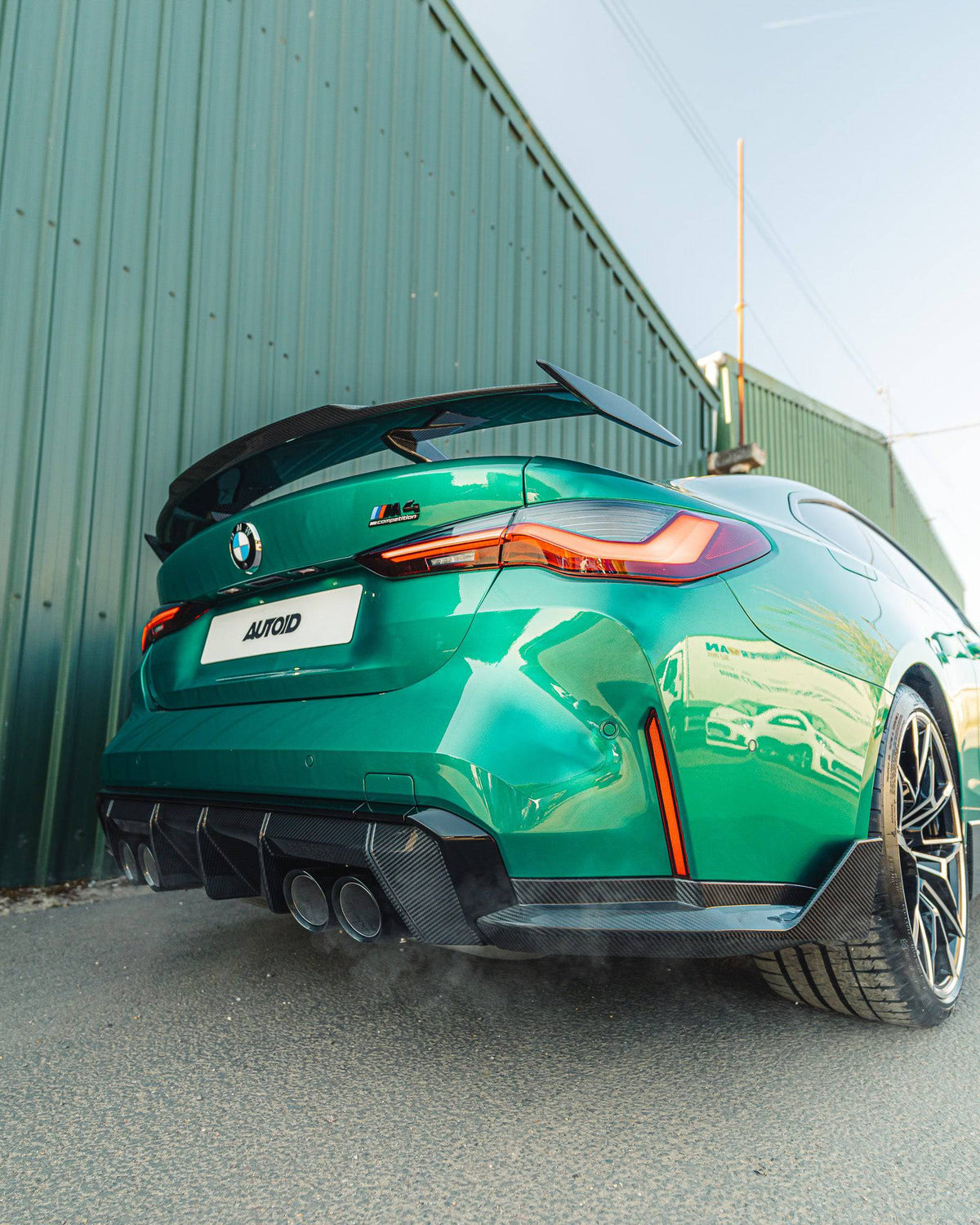 BMW G80 M3 & G82 M4 Pre-Preg Carbon Fibre Rear Spoiler Wing by FORM (2021+) - Evolve Automotive