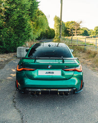 BMW G80 M3 & G82 M4 Pre-Preg Carbon Fibre Rear Spoiler Wing by FORM (2021+) - Evolve Automotive