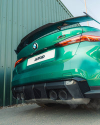 BMW G80 M3 & G82 M4 Pre-Preg Carbon Fibre Rear Spoiler Wing by FORM (2021+) - Evolve Automotive