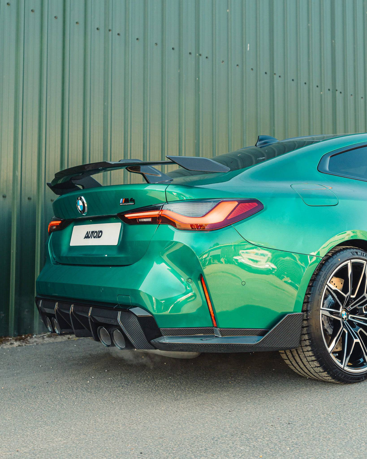BMW G80 M3 & G82 M4 Pre-Preg Carbon Fibre Rear Spoiler Wing by FORM (2021+) - Evolve Automotive