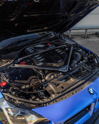 BMW G87 M2, G80 M3 & G82 M4 Pre-Preg Carbon Fibre ECU Battery Terminal Cover - Evolve Automotive