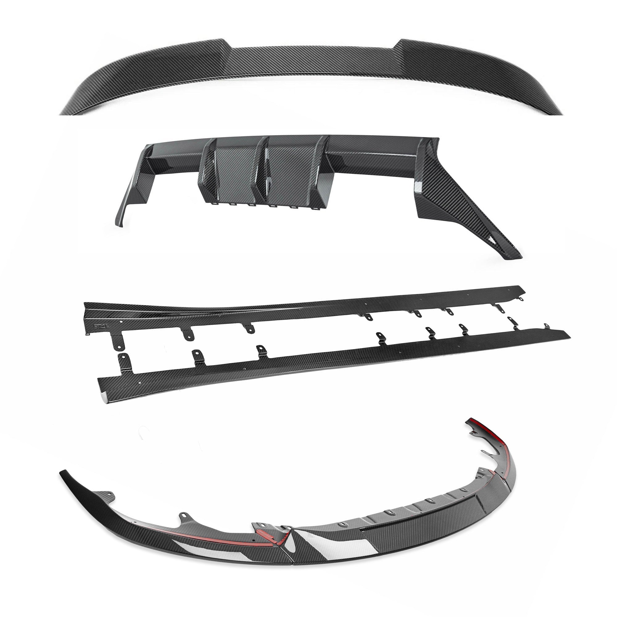 BMW G87 M2 TR87 Low - Line Carbon Kit by Trevora - Evolve Automotive