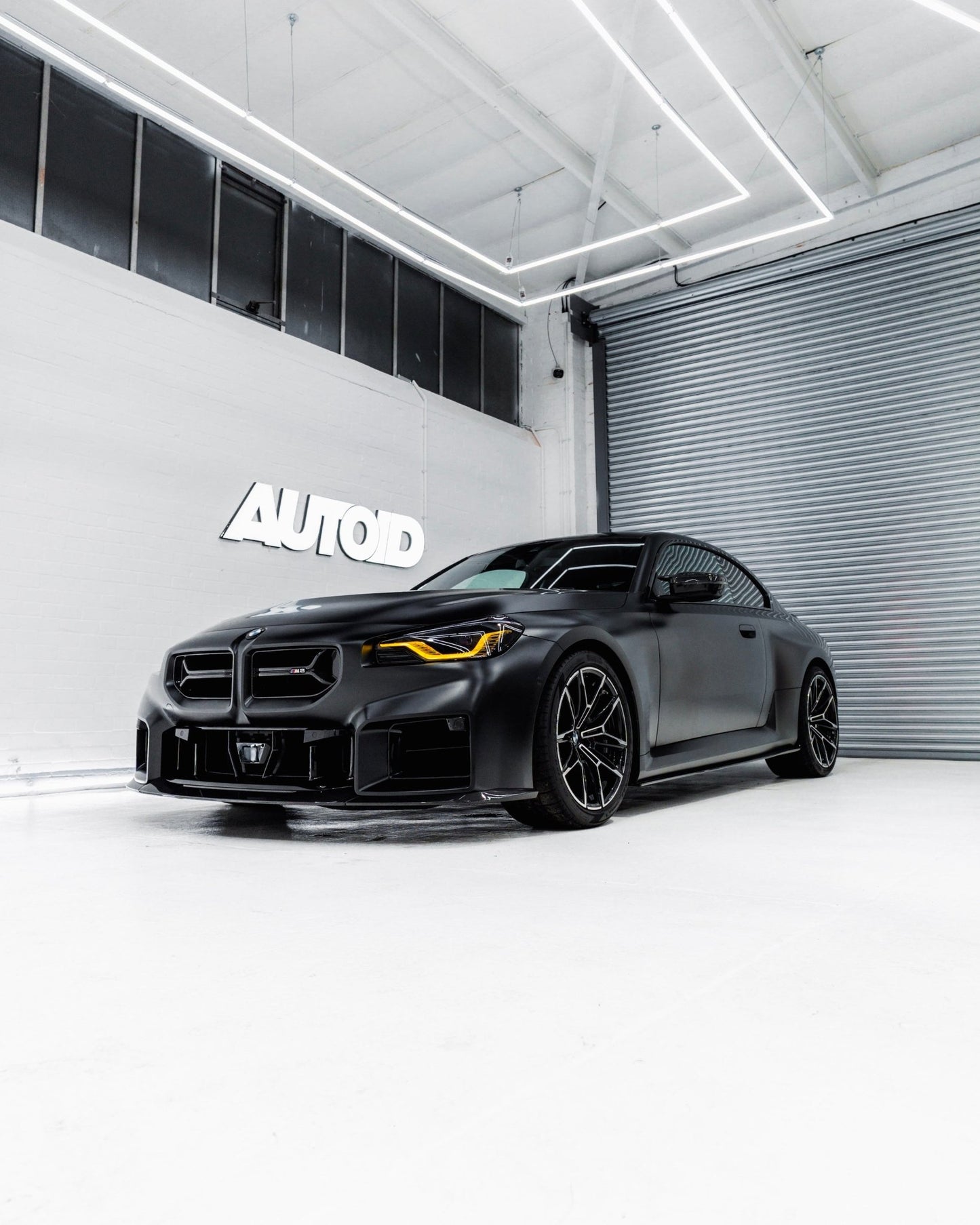 BMW G87 M2 TR87 Pre - preg Carbon Fibre Flat Front Splitter by Trevora (2023+) - Evolve Automotive