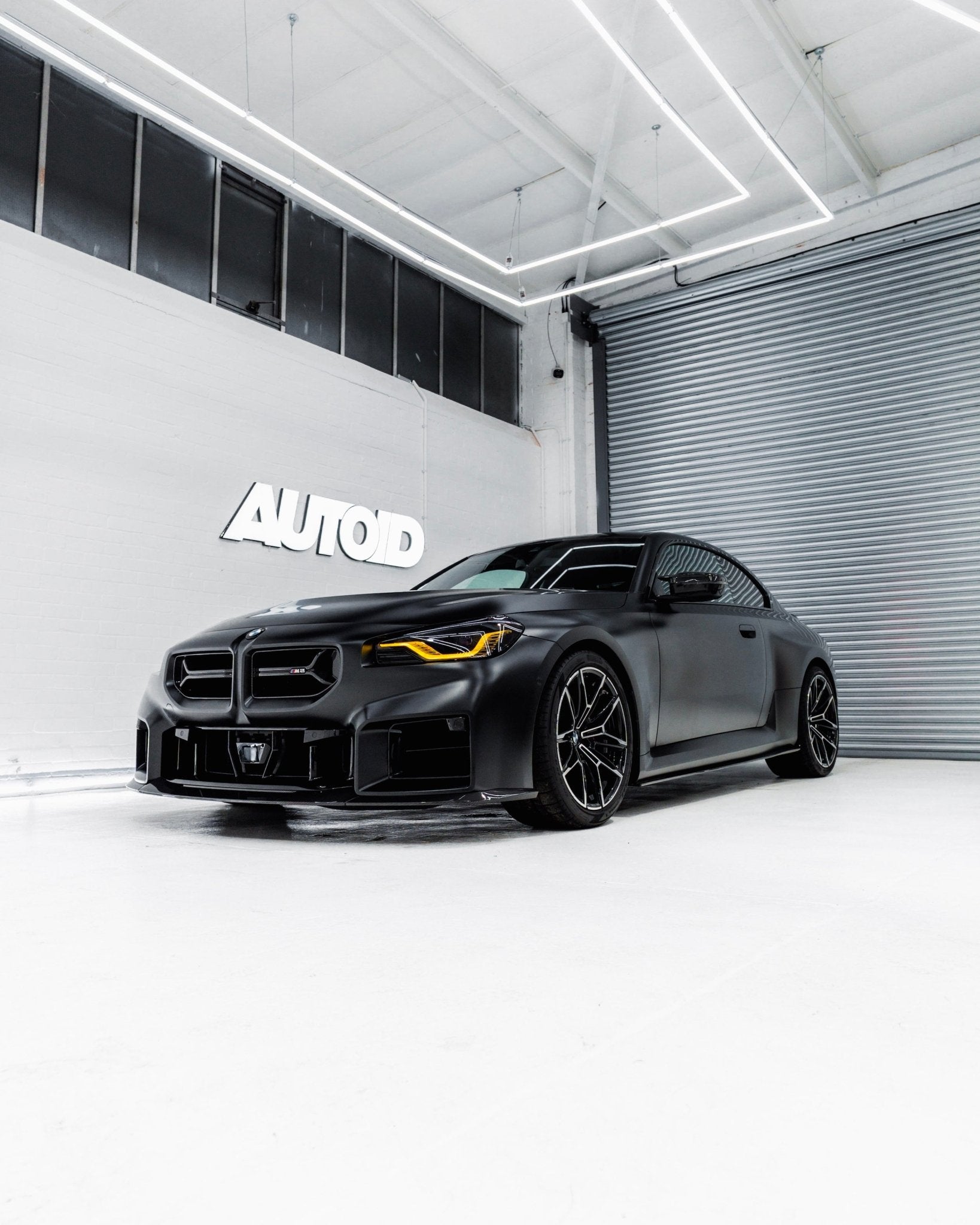 BMW G87 M2 TR87 Pre - preg Carbon Fibre Flat Front Splitter by Trevora (2023+) - Evolve Automotive