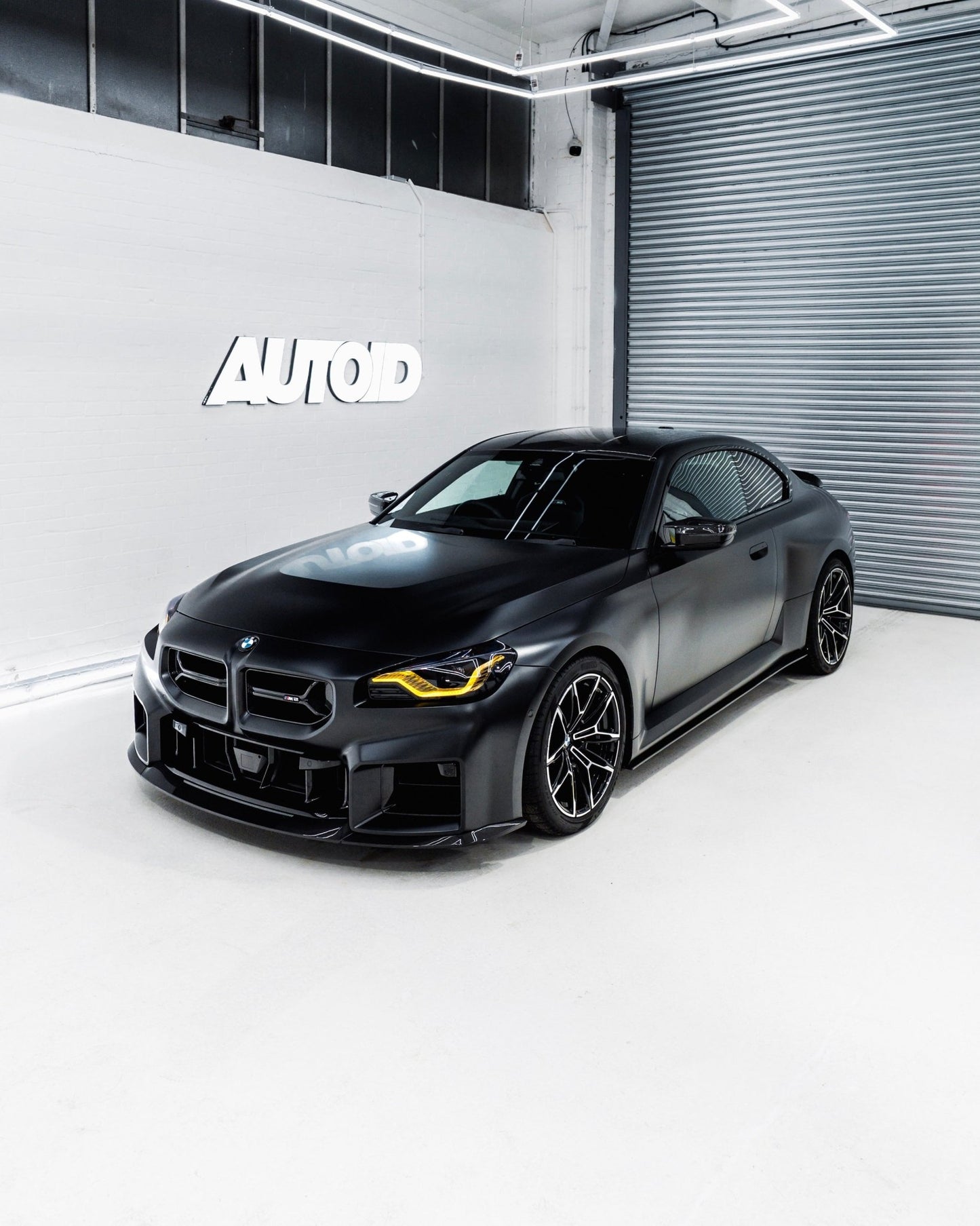 BMW G87 M2 TR87 Pre - preg Carbon Fibre Flat Front Splitter by Trevora (2023+) - Evolve Automotive